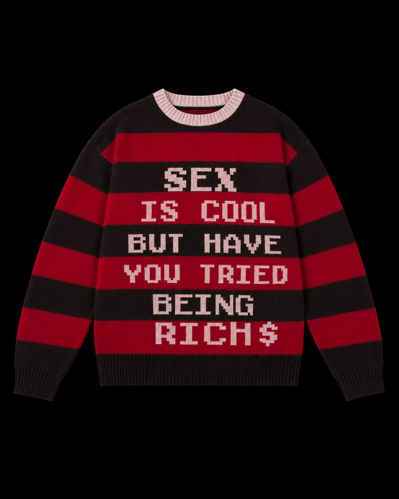 Rich Kid Energy Sweater