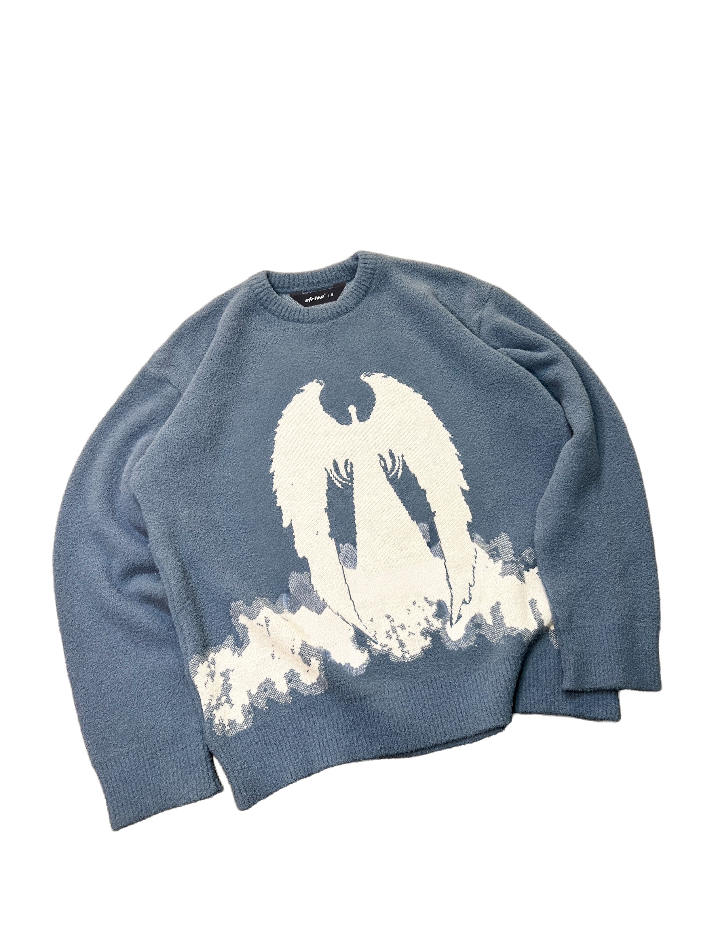 Angel Jacquard Sweater – ctrlplusp.in Angel Jacquard Sweater – ctrlplusp.in