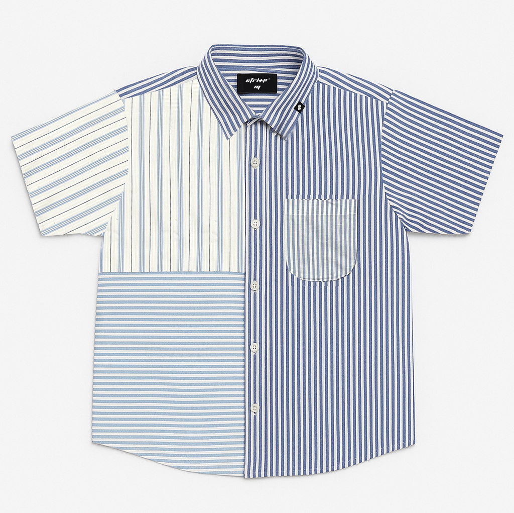 トップス 90s C.P. COMPANY ARCHIVE STRIPE SHIRTS 90s C.P.