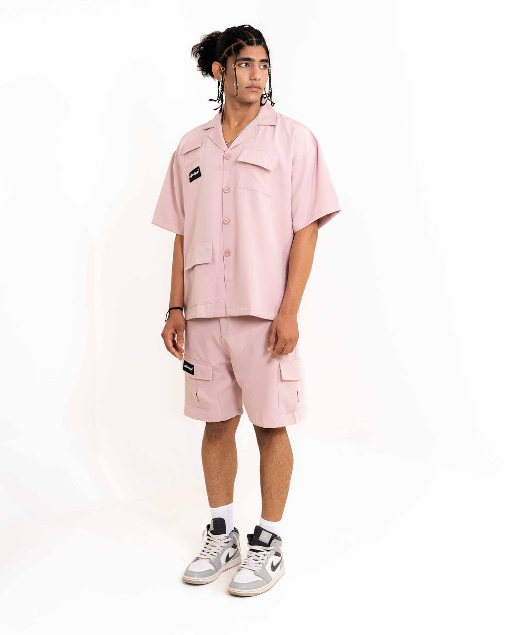 QUAD POCKET PINK CO-ORD