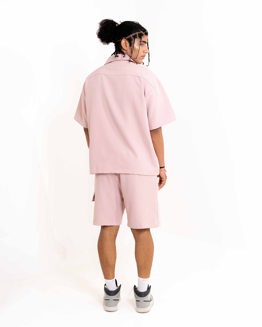 QUAD POCKET PINK CO-ORD