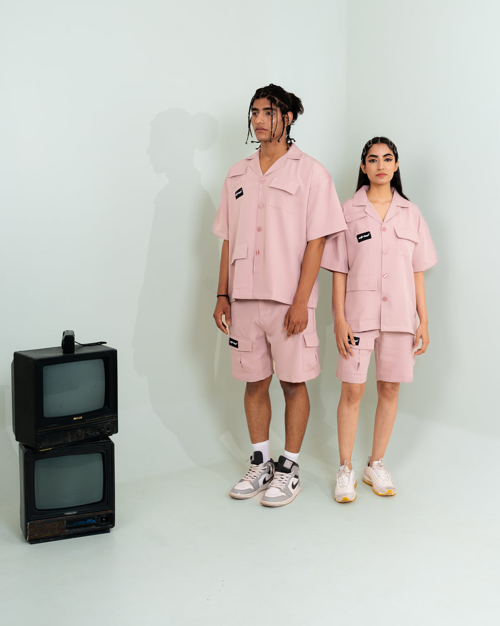 QUAD POCKET PINK CO-ORD