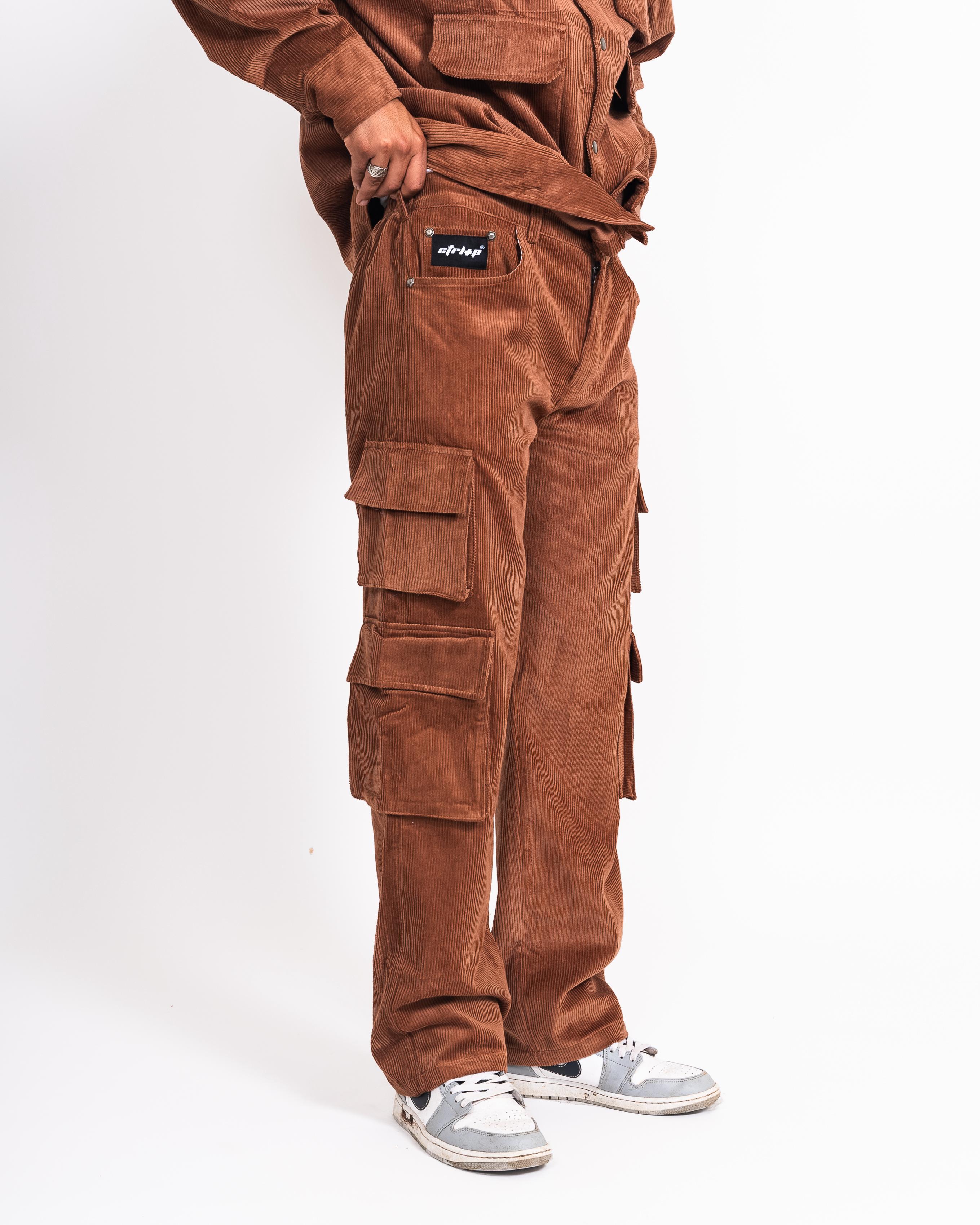 Low rise Corduroy Cargo Pants – Jowa.shop